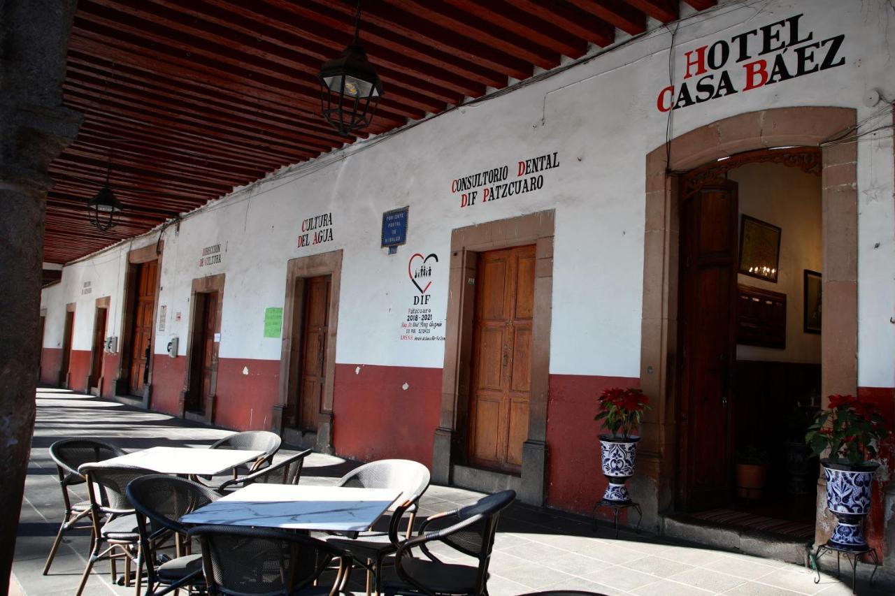 Hotel Casa Baez パツクアロ エクステリア 写真