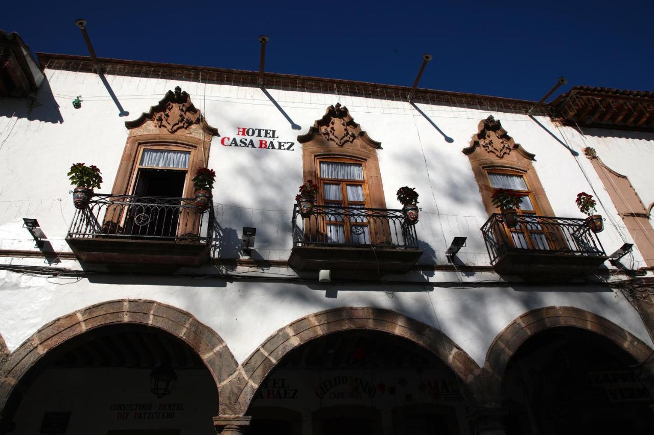 Hotel Casa Baez パツクアロ エクステリア 写真