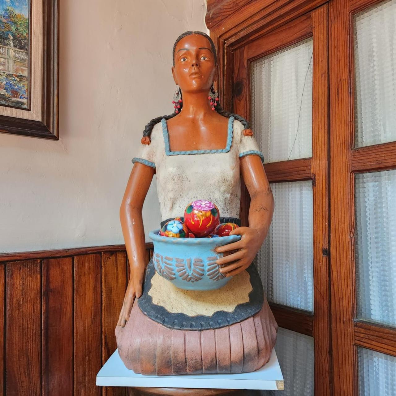 Hotel Casa Baez パツクアロ エクステリア 写真