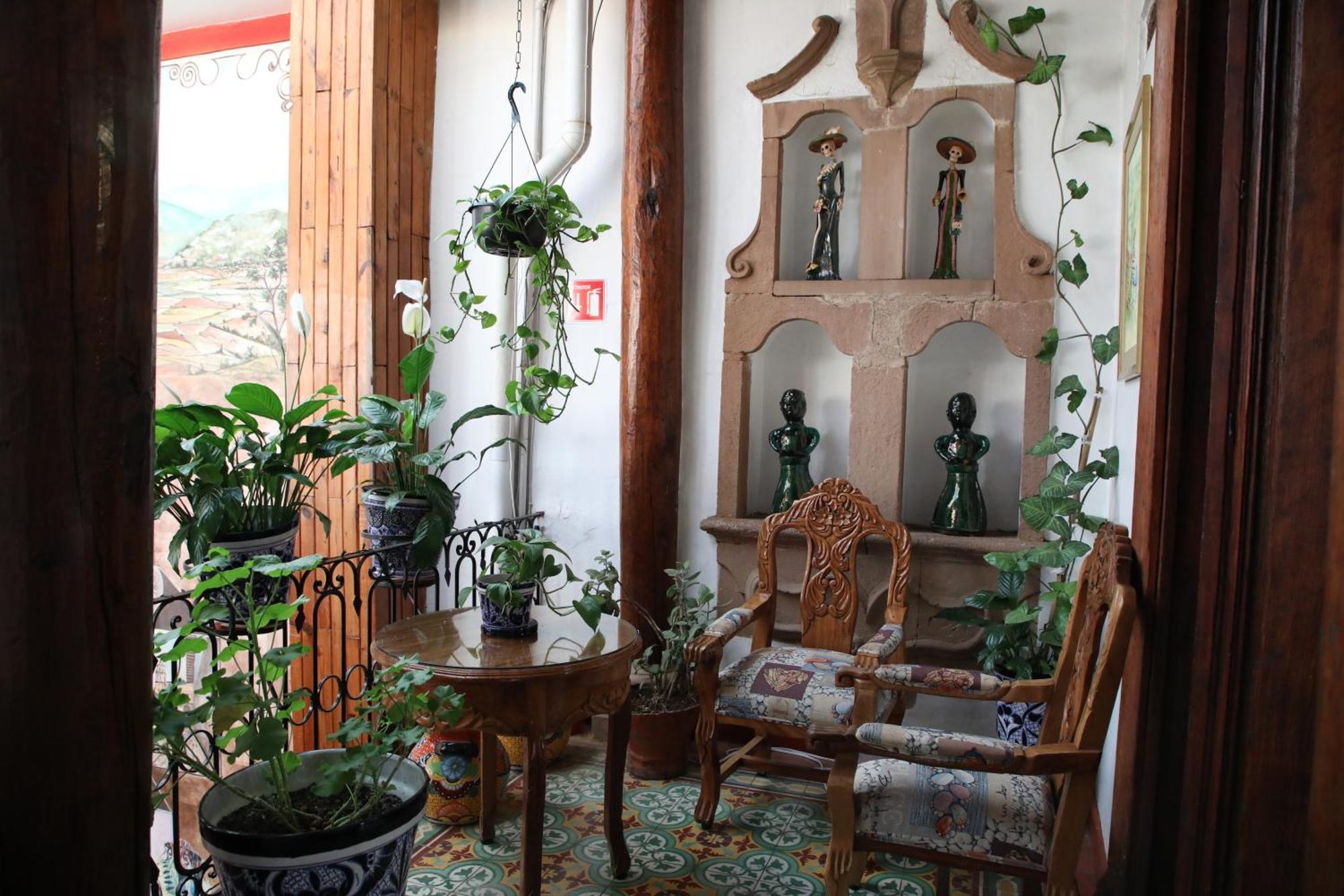 Hotel Casa Baez パツクアロ エクステリア 写真