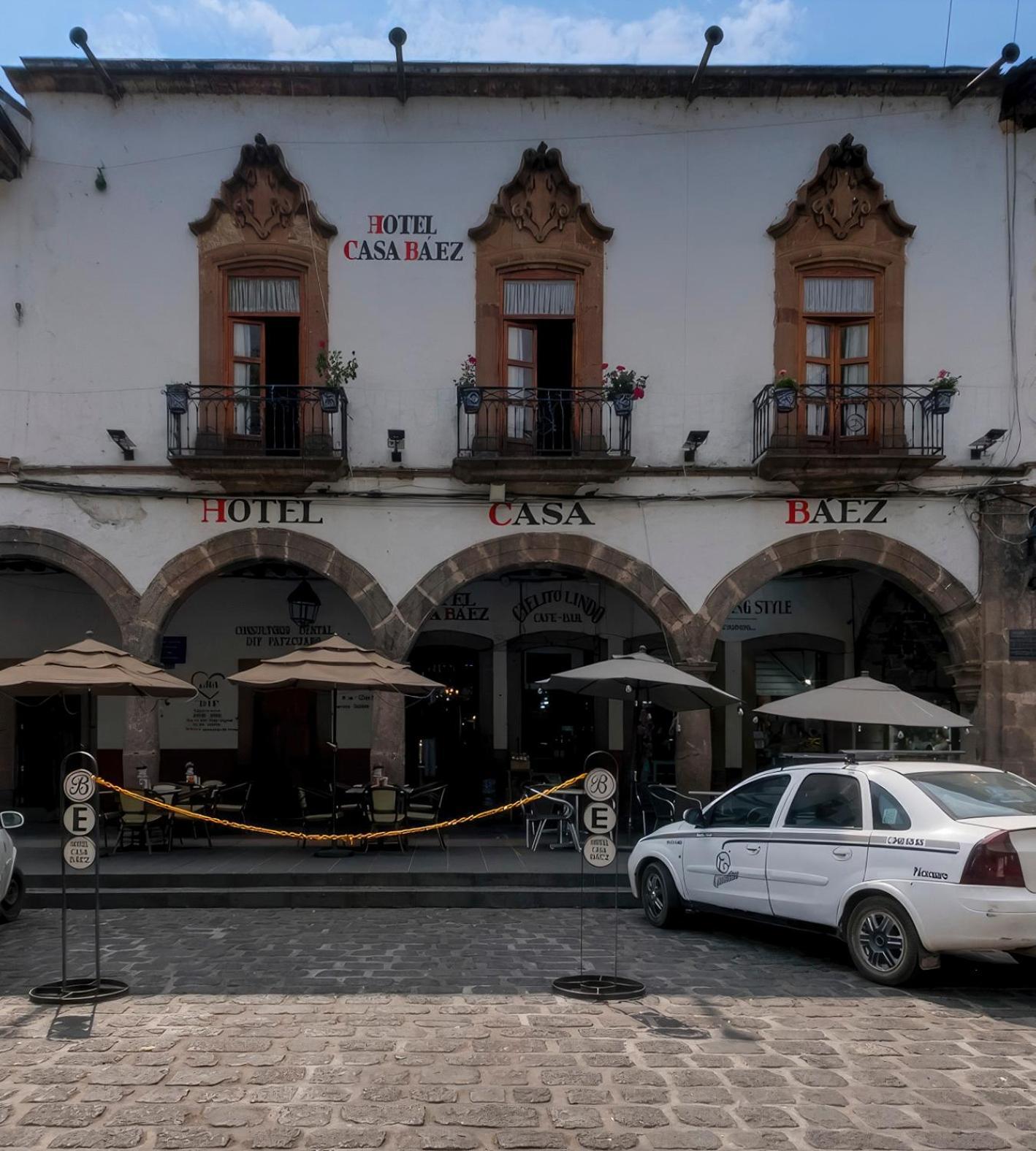 Hotel Casa Baez パツクアロ エクステリア 写真