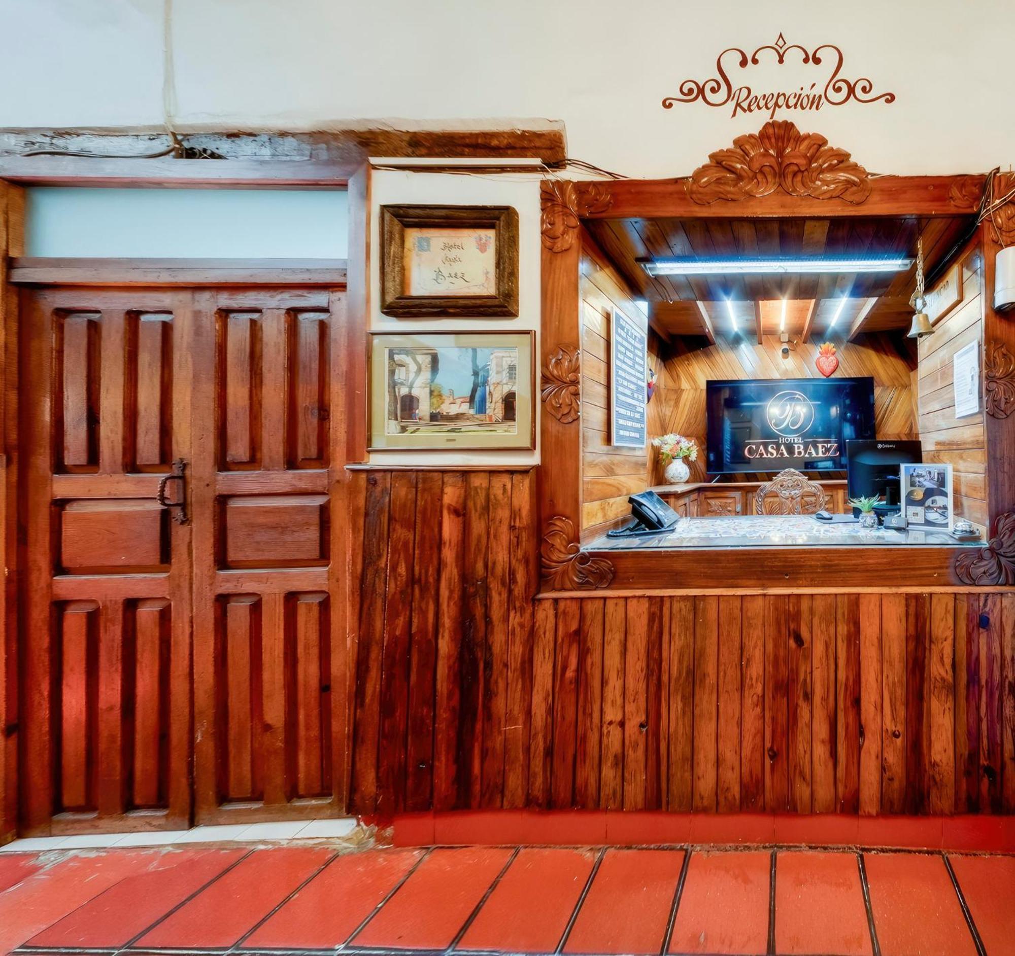 Hotel Casa Baez パツクアロ エクステリア 写真